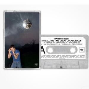 Harry Styles NWT | Kiss All the Time, Disco, Occasionally glitter cassette tape
